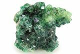 Gemmy Green Fluorite Cluster - Okorusu Mine, Namibia #281675-1